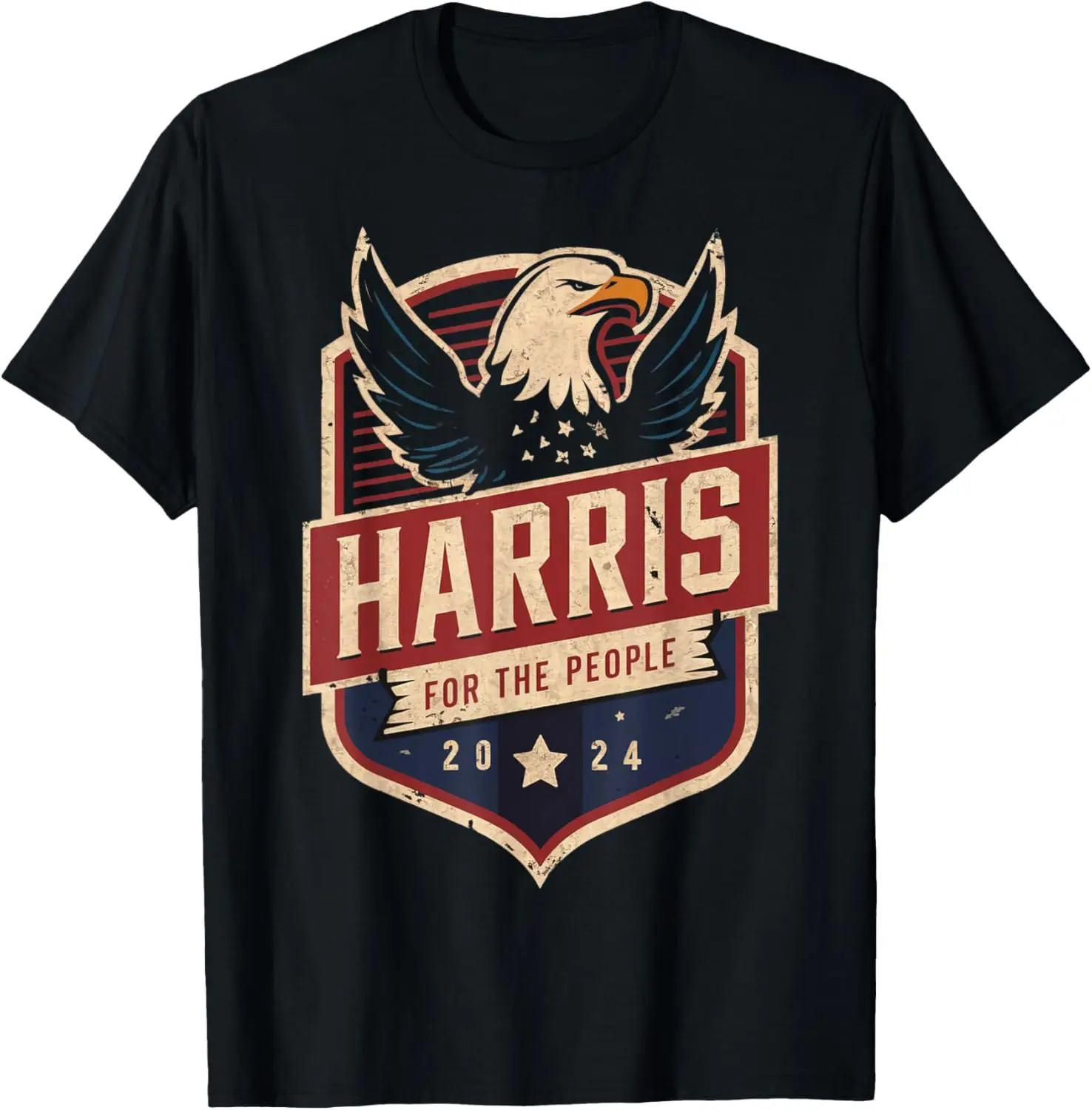 

Vintage Kamala Harris 2024 Presidential Campaign T-Shirt