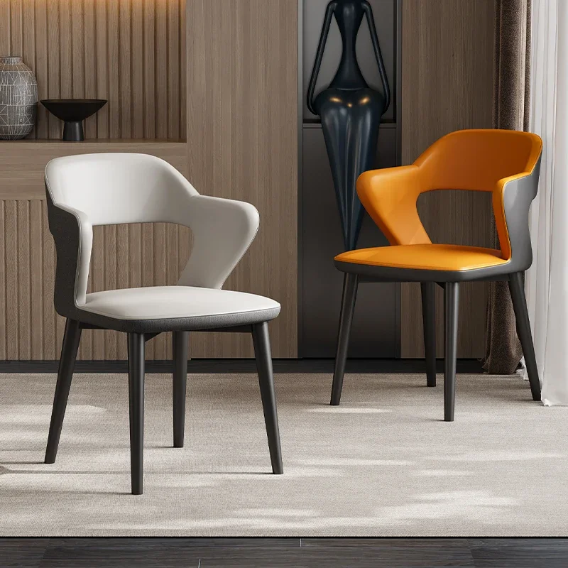 Accent Nordic Dining Chair Set Meble Baby Eating Bauhaus Pink Sets Kitchen Mobili Arredamento Casa Chaise Bois Stools Gamer