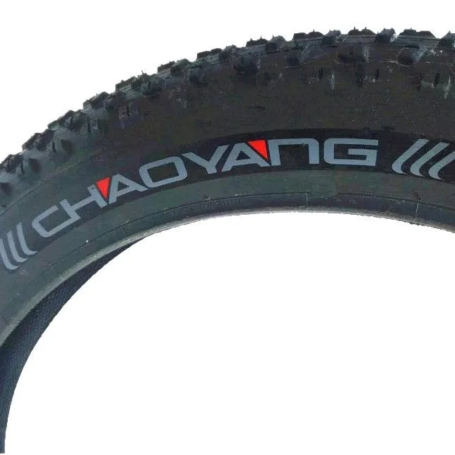 STLF Chaoynag Chaoyang 26*4.0 Snowmobile and Beach Bicycle Tire with 20*4.0 Inner Tube Rubber Road Bicycles Accessory