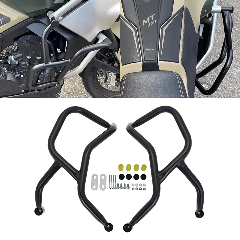 

Fit For CFMOTO 800MT Engine Guard Highway Crash Bar 800 MT 2021 2022 2023 2024 Motorcycle Accessories Frame Protection Bumper