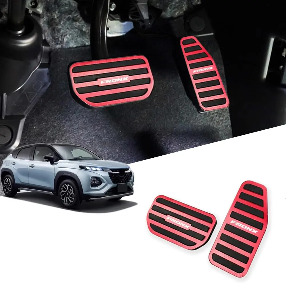 FOR FRONX 2024  Specially designed pedals Aluminum accelerator pedal brake pedal cover foot pad fronx Pedal