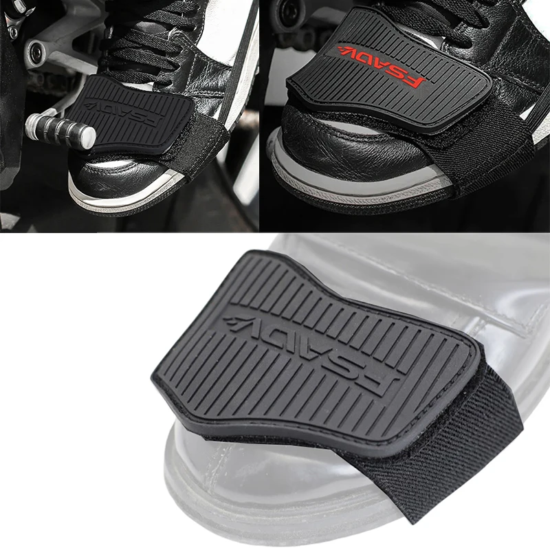 

Motorcycle Shift Pad Rubber Boot Protective Cover Adjustable Shifter Shield Anti Slip Pad Shoe Cover Motorcycle Shoe Protection