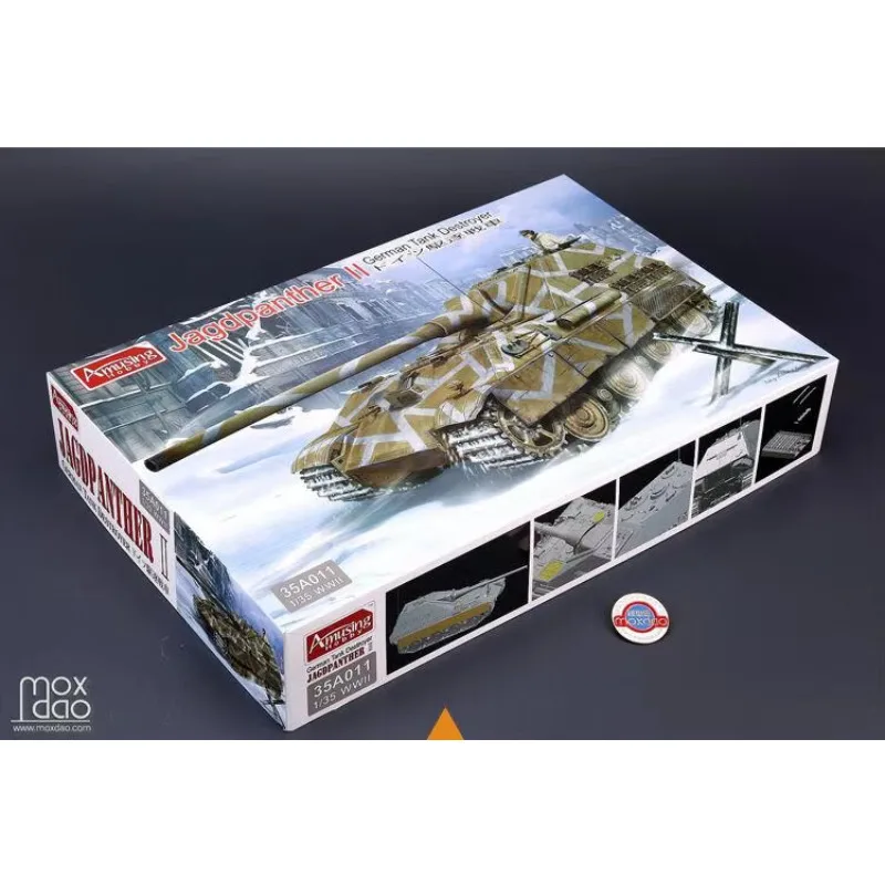 35A011 مقياس 1/35 مدمرة الدبابات الألمانية Jagdpanther IIBy هواية نموذجية مسلية