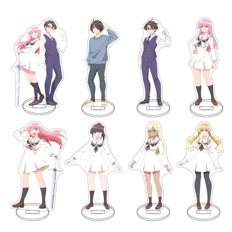 Hanaori San Still Wants To Fight In The Next Life Acrylic Stand Hanaori Ryusei Character Table Decor Collection Keychain