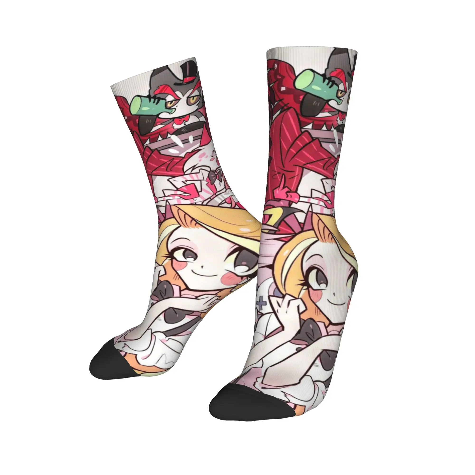 

Носки Alastor Vox Hazbines Hoteles, товары для мужчин и женщин, спортивные носки, уютные чулки