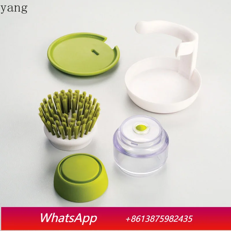 

CX Household Press Liquid Soap Cleaning Brush Creative Dishwashing and Pan Brush