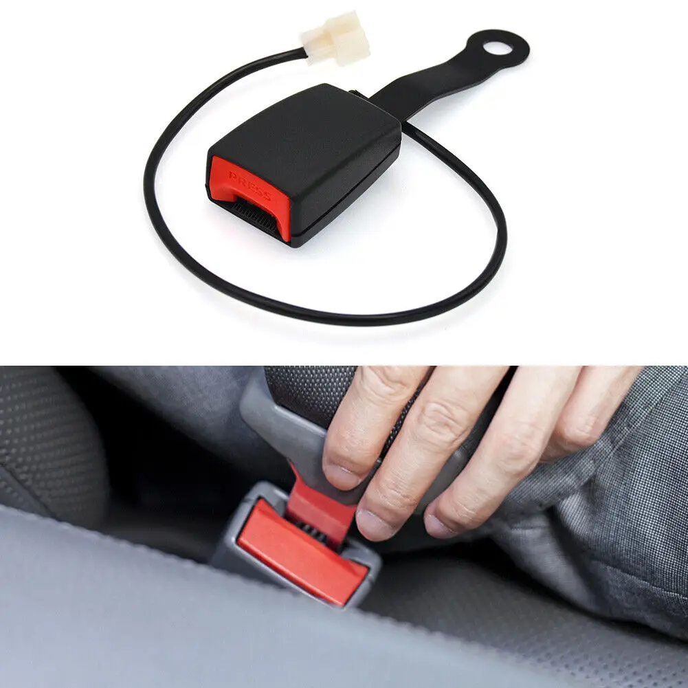 173mm Universal Car Seat Belt Lock Auto Car Safety Seat Lock Camlock Car Seat Belt Buckle Socket Plug Connector Car Accessories