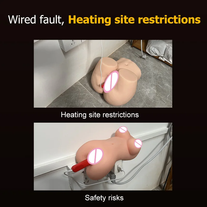 YUU Wireless Heating Rod for Male Masturbator Cup Smart Thermostat for Men Heated Bar Stick Anal Vagina Warmer Masturbation Toy