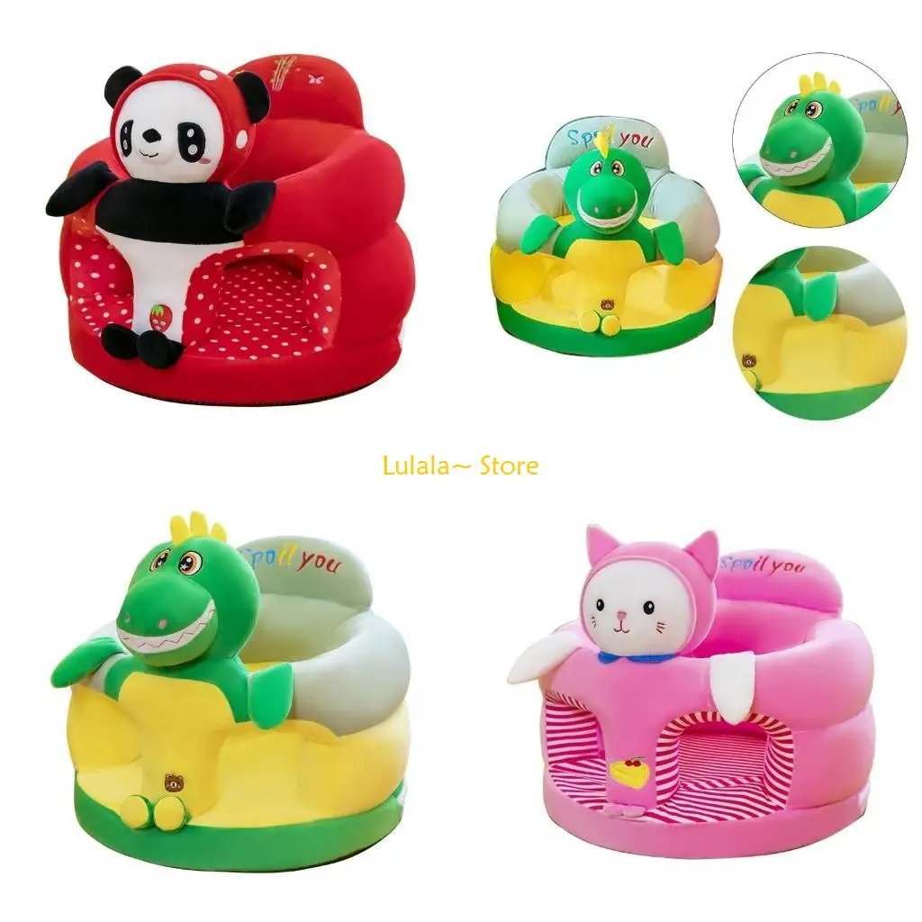 Y4QA Durable Baby Support Sofa Chair Cushion for Floor Sitting Suitable for Learning