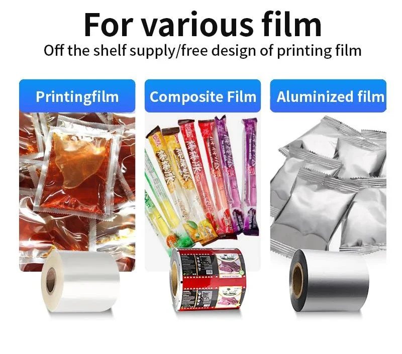 Automatic Sachet Making Liquid Filling hine Fruit Juice Packaging hine for Food Industry