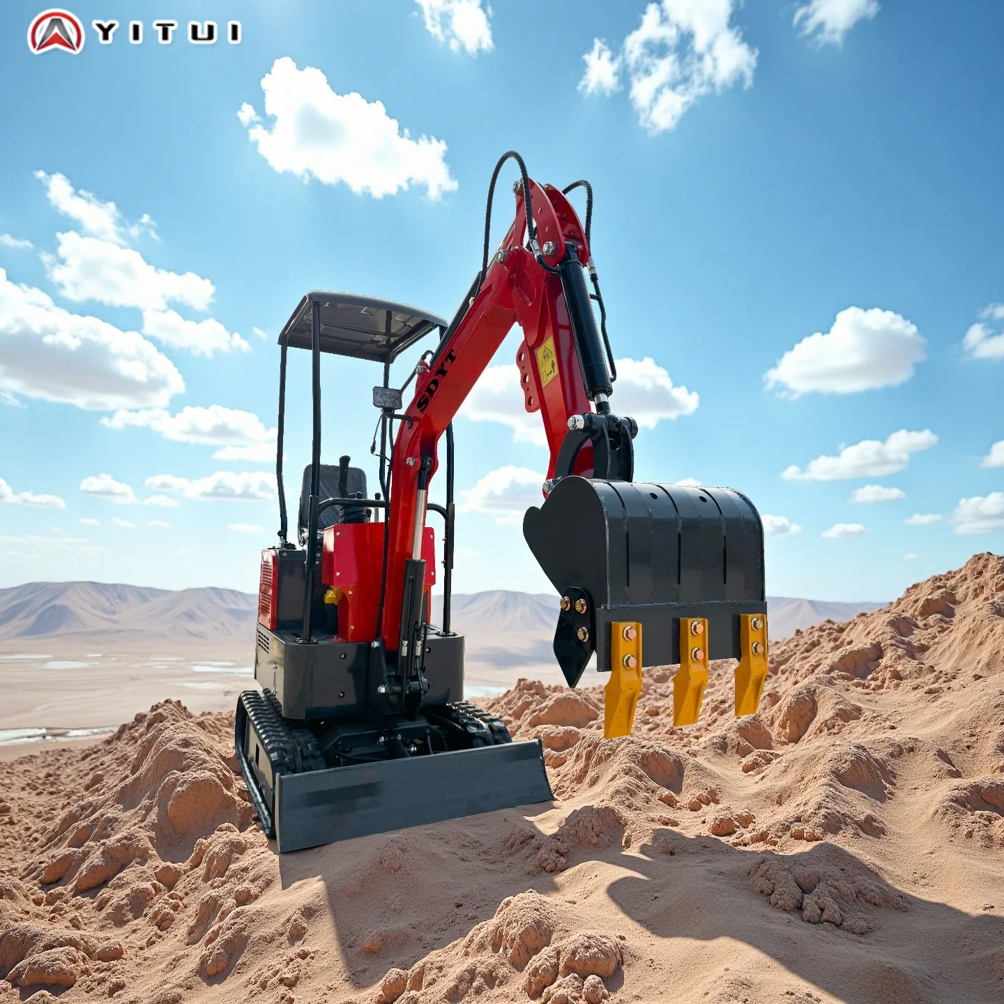 Ekskavator Mini Harga Rendah 1,8 Ton Ekskavator Mini Epa Euro 5 Hidraulik Penuh Kustom Tiongkok Asli Kualitas Tinggi