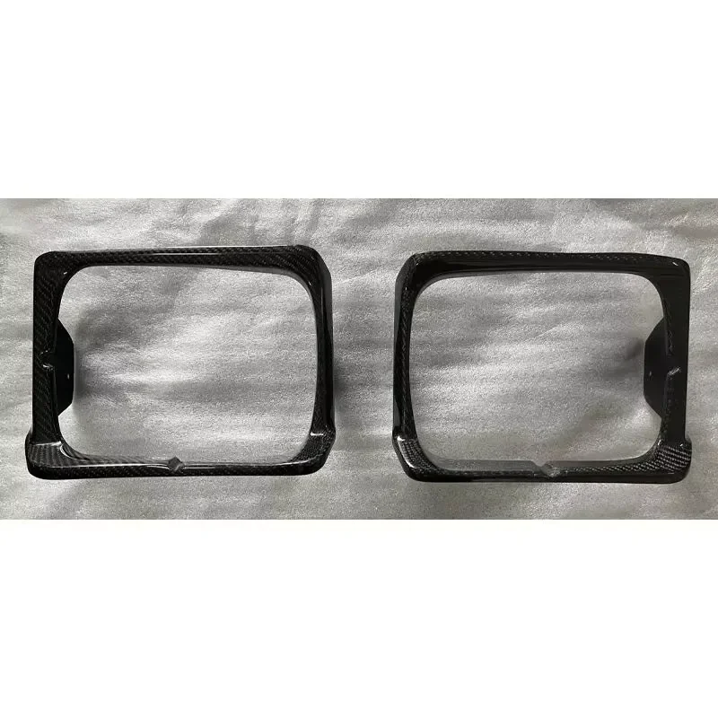 Carbon Fiber Headlight Frame Bezel Trim for Supra A70 1987-1992