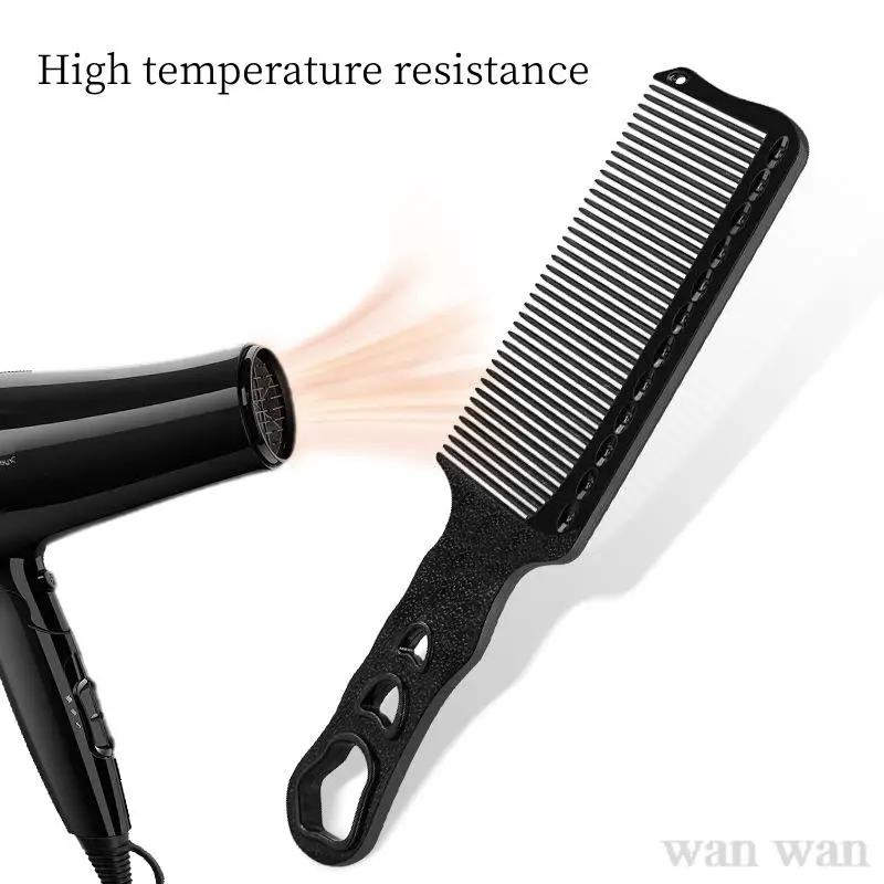 1Pc Men\'s Hair Cutting Comb Anti-slip Anti-static Hairstylist Trimming Hair Comb Barber Shop Pro Hairdressing Hairbrush Y0724