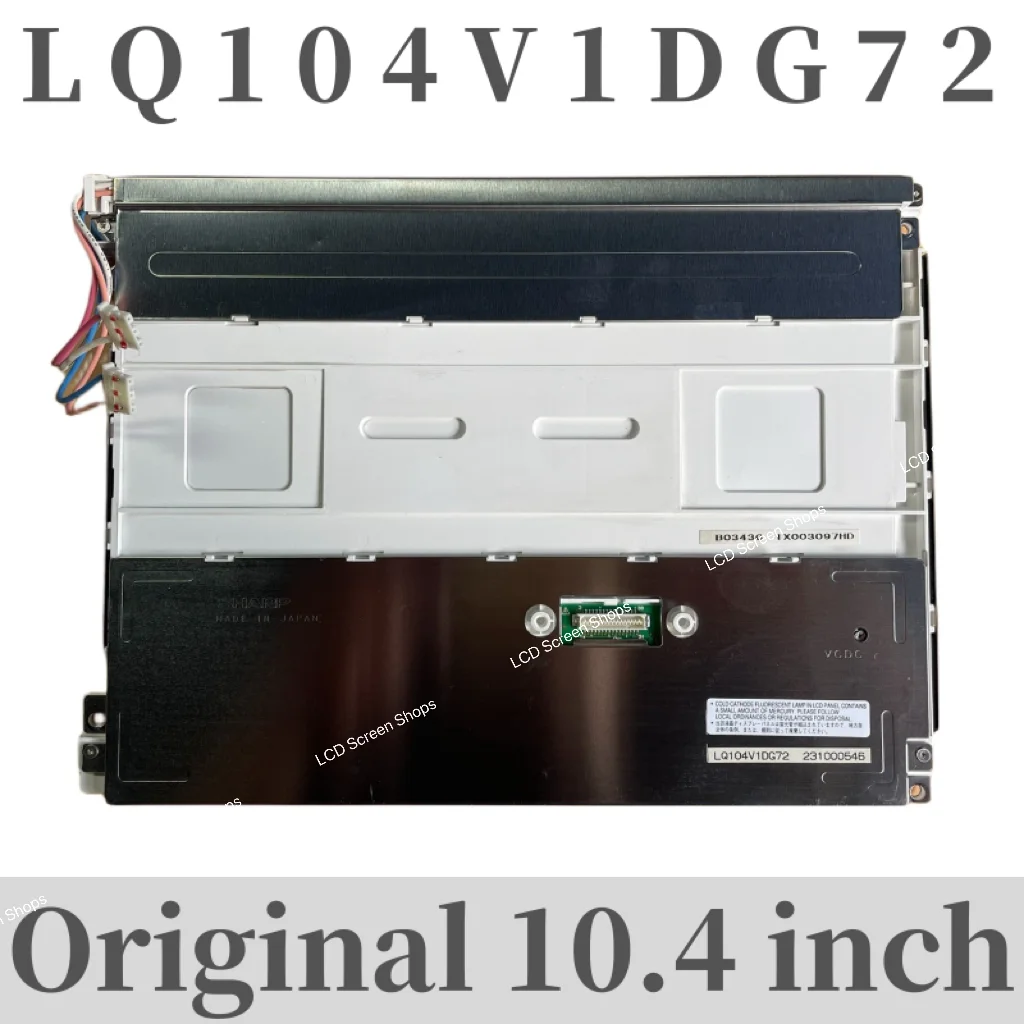 Original 10,4 Zoll lq104v1dg72 LCD-Bildschirm