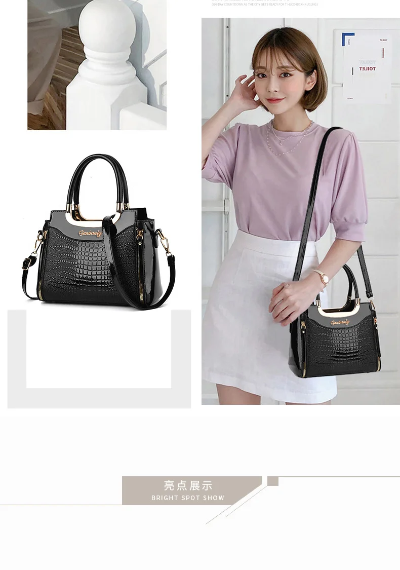 Qualitätsmarke Damen Handtaschen Exquisite Damen Umhängetaschen für Frauen 2025, Umhängetasche, modische Umhängetaschen Bolsa Feminina – Detail 3