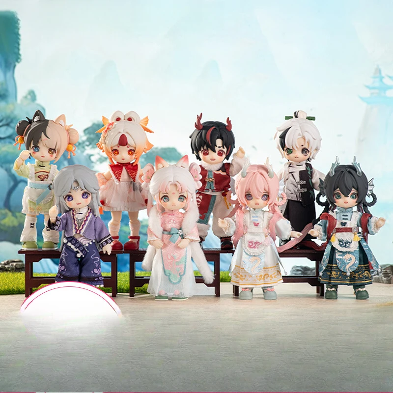 

Фигурка Nagi Beast Roaming Series Blind Box, 12-точечная модная фигурка BJD, подарок