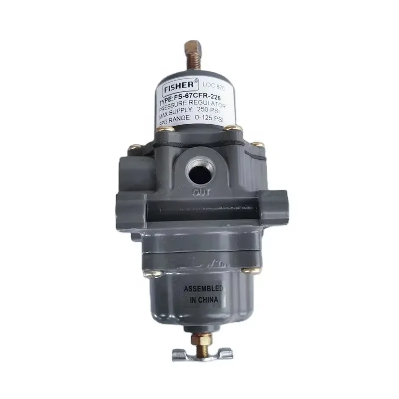 Pressure Reducing Valve fisher 67CFR-226 Pressure regulator installed on valves 67CFR-237 167DA 67CFR-600 67CFR-239