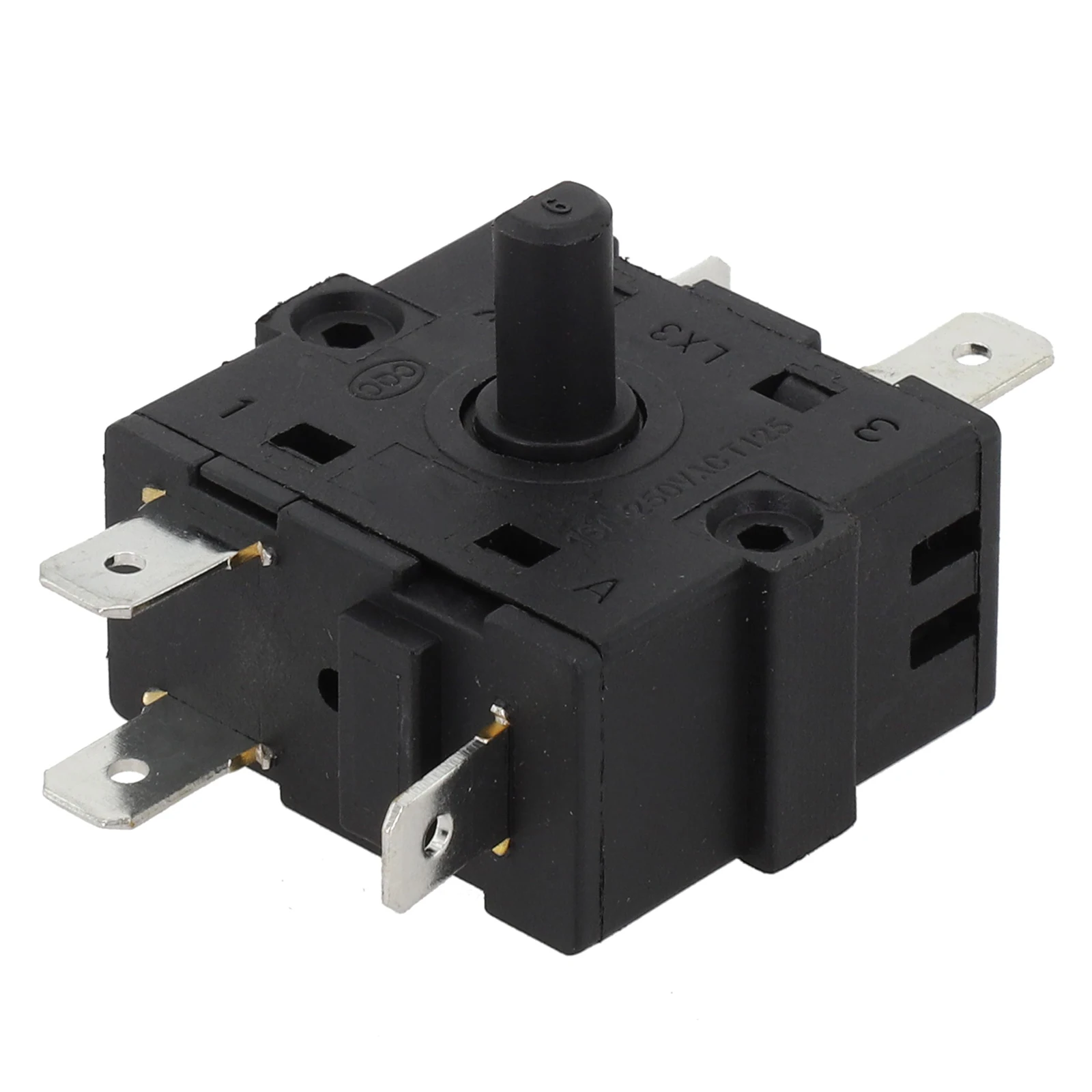 3-pin Switch Gear Adjustment Switch Contact Type 3NC 1NO Electric Heater Compatible Fan Heater Compatible Home Heating