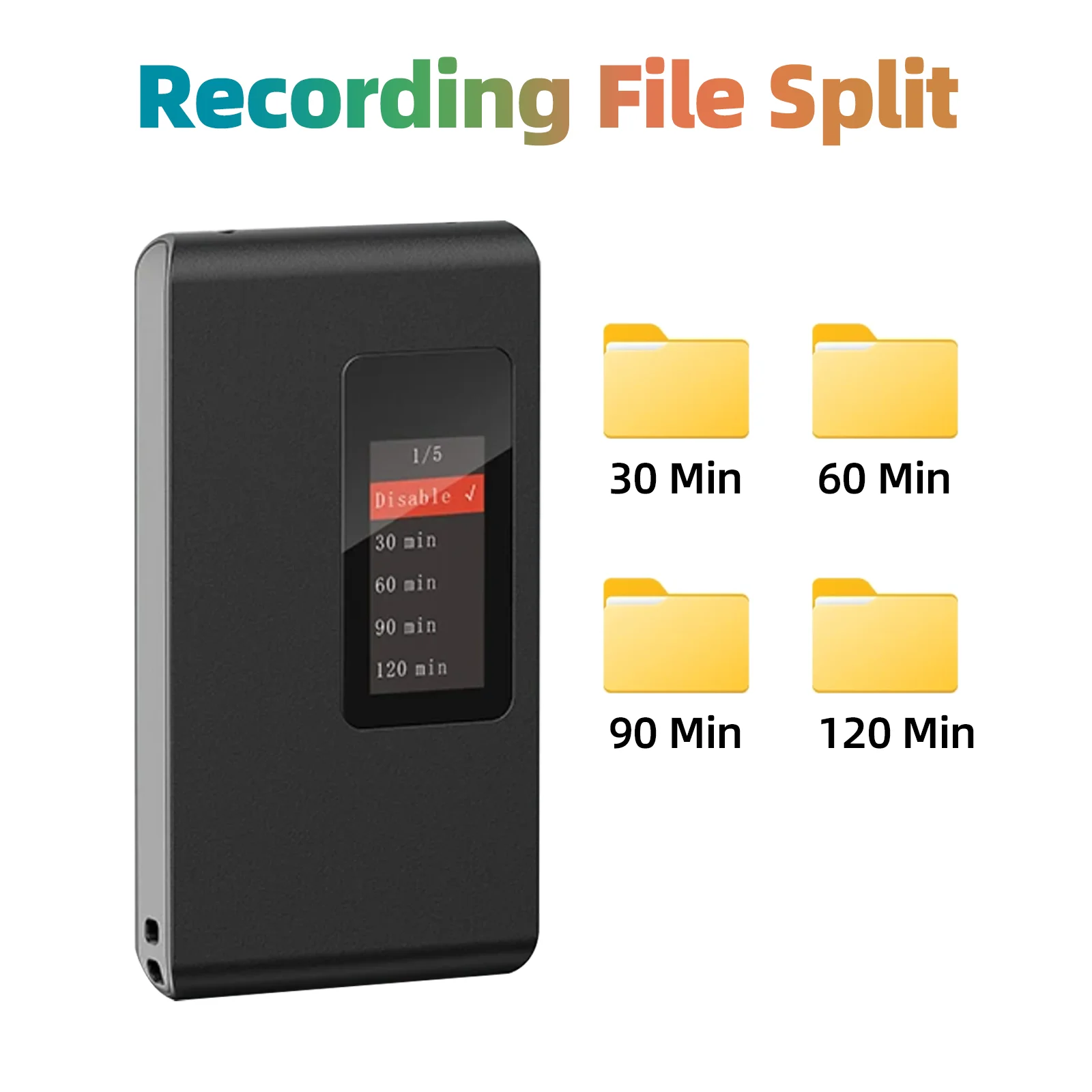 Mini   Digtal   discreet  Voice Recorder   a small voice recorder for children in kindergarten  hidden audio recorder