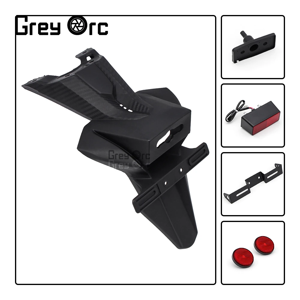 

Moto Accessorie Rear Fender Mudguard Cover For Suzuki Hayabusa GSXR 1300R 2008-2016 2009 2010 2011 2012 2013 2014 2015 License