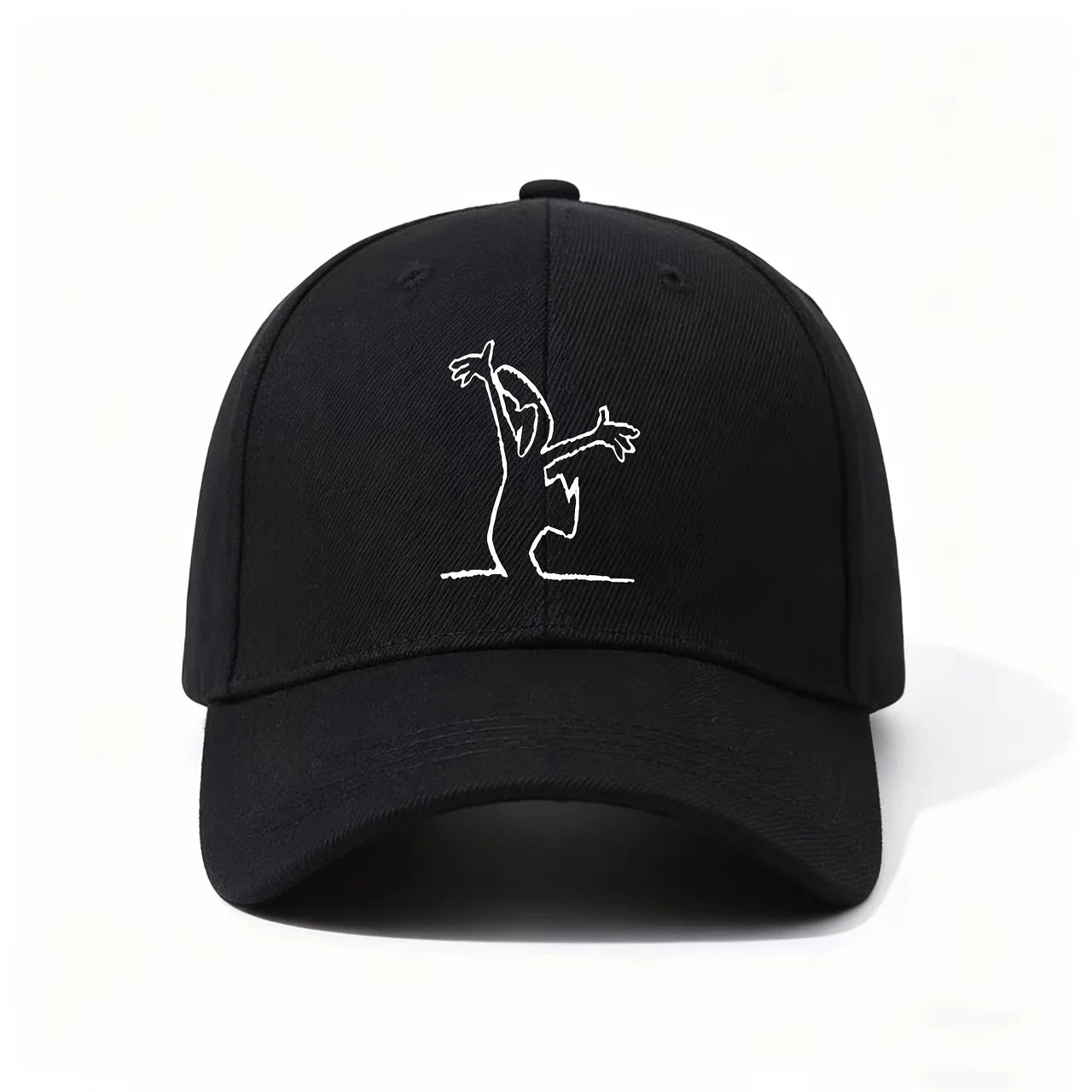 Abstract Line Art Baseball Cap - & Breathable Adjustable Hat, Wrinkle-Resistant Lightweight Suitable for Outdoor, Sports, Travel