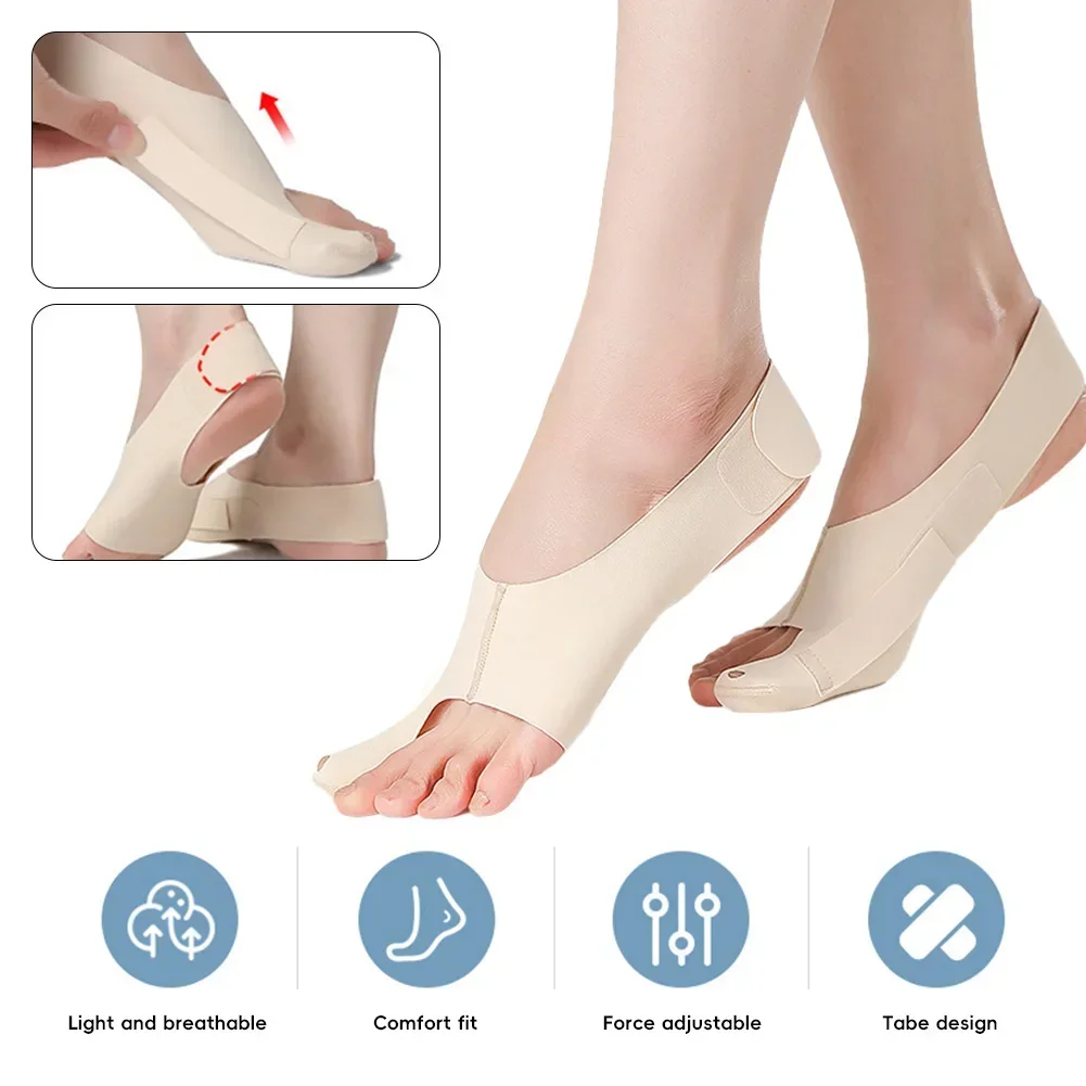 Corrector Hallux Valgus Big Toe Bunion Corrector Orthopedic Socks Toes Separator Women Men Foot Care Toe Pain Relieve Tools