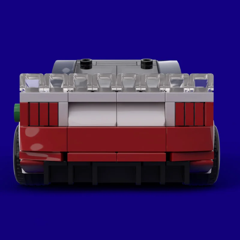 438 PCS Sports car Mustang Dark Horse MOC Customize Modular Building Block Educational Model Brick DIY Christmas Toy Gift