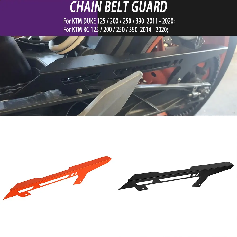 

For KTM DUKE 125/200/250/390 2011-2020 RC 125/200/250/390 2014-2020 Motorcycle Parts Fairing Chain Belt Guard Cover Protection