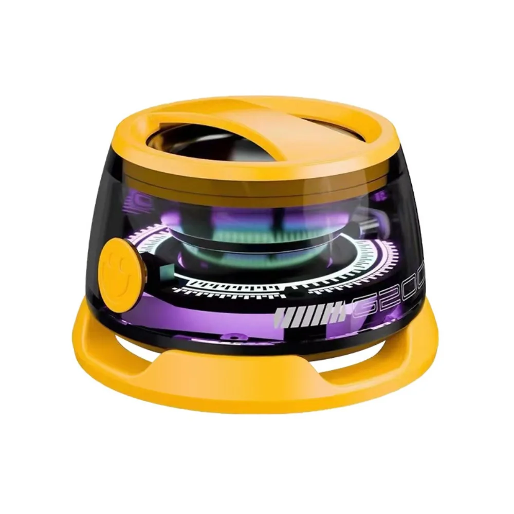

2-in-1 Mini Bluetooth Speaker Magnetic Stereo Sound Subwoofer Wireless Sound Box High Sound Quality with RGB Lighting