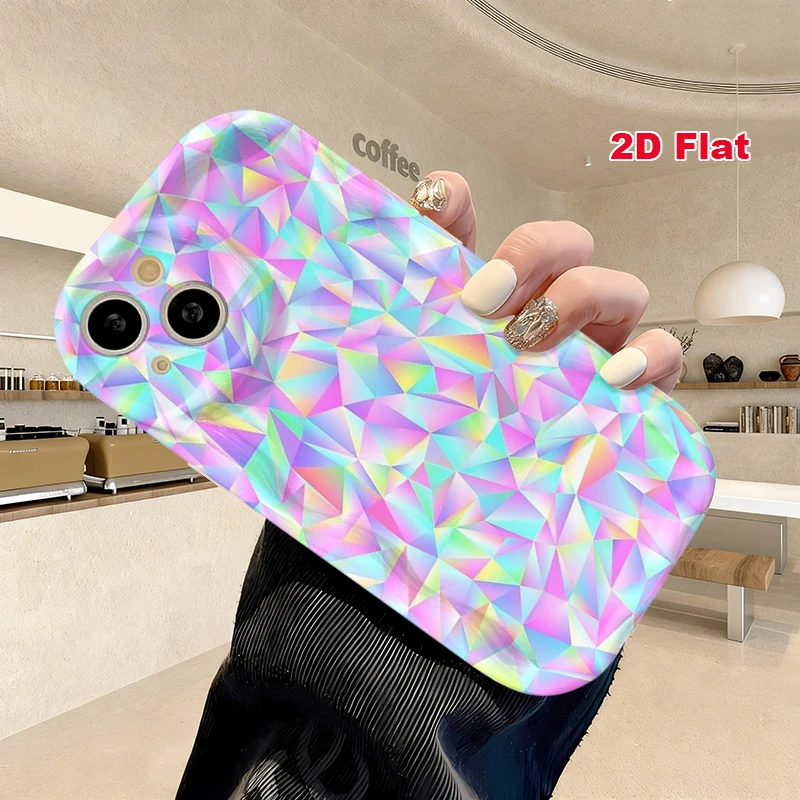 2D Flat Soft Silicone Phone Case For iPhone 17 Pro Max 16 18 Pro 13 11 15 14 Plus 12 17 16E 17Promax Shockproof Transparent Funda Cover