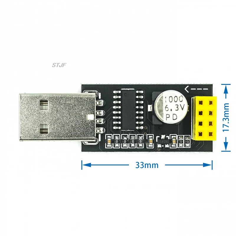 ESP01 Programmer Adapter UART GPIO0 ESP-01 Adaptater ESP8266 CH340G USB to ESP8266 Serial Wireless Wifi Developent Board Module