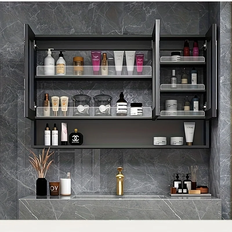 L-Shaped Transparent Non-Slip Baffle Cuttable Shelf Divider DIY Cosmetics Toiletries Office Anti-Slip Partition Display Rack 1pc