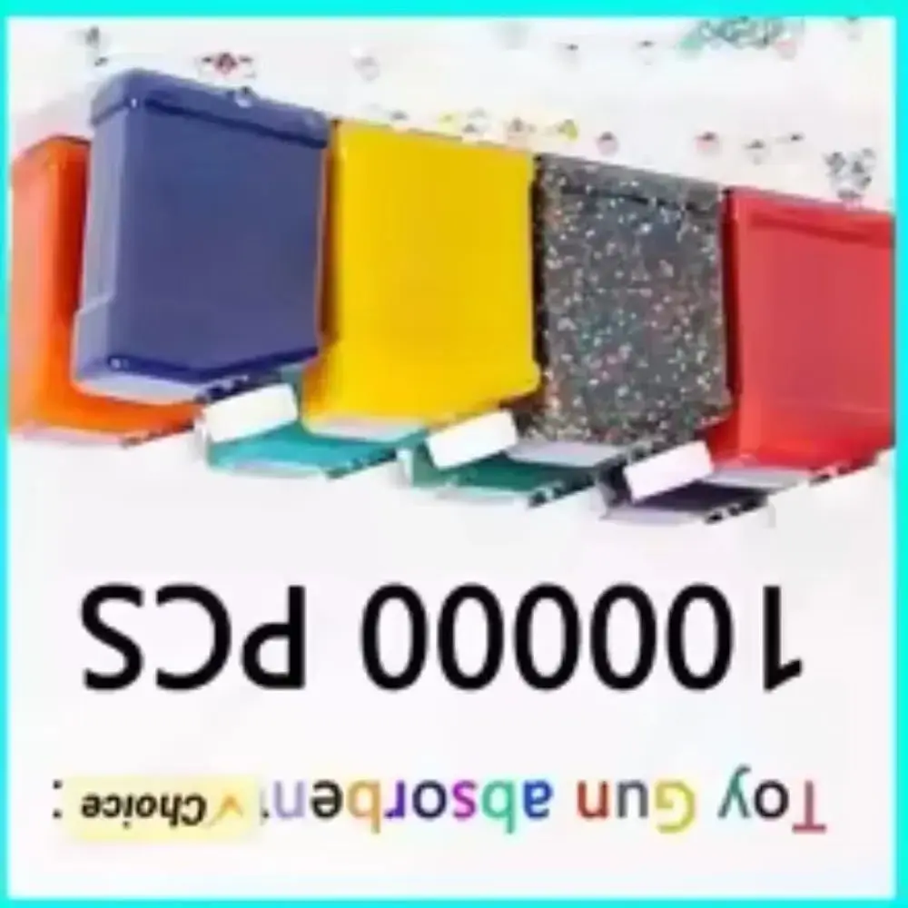SOT100000Pcs هلام الكرة البنادق اللؤلؤ على شكل كريستال التربة حبات المياه الطين الزفاف ديكور تزايد كرات الماء الملء الناسف رصاصة DIY بها بنفسك