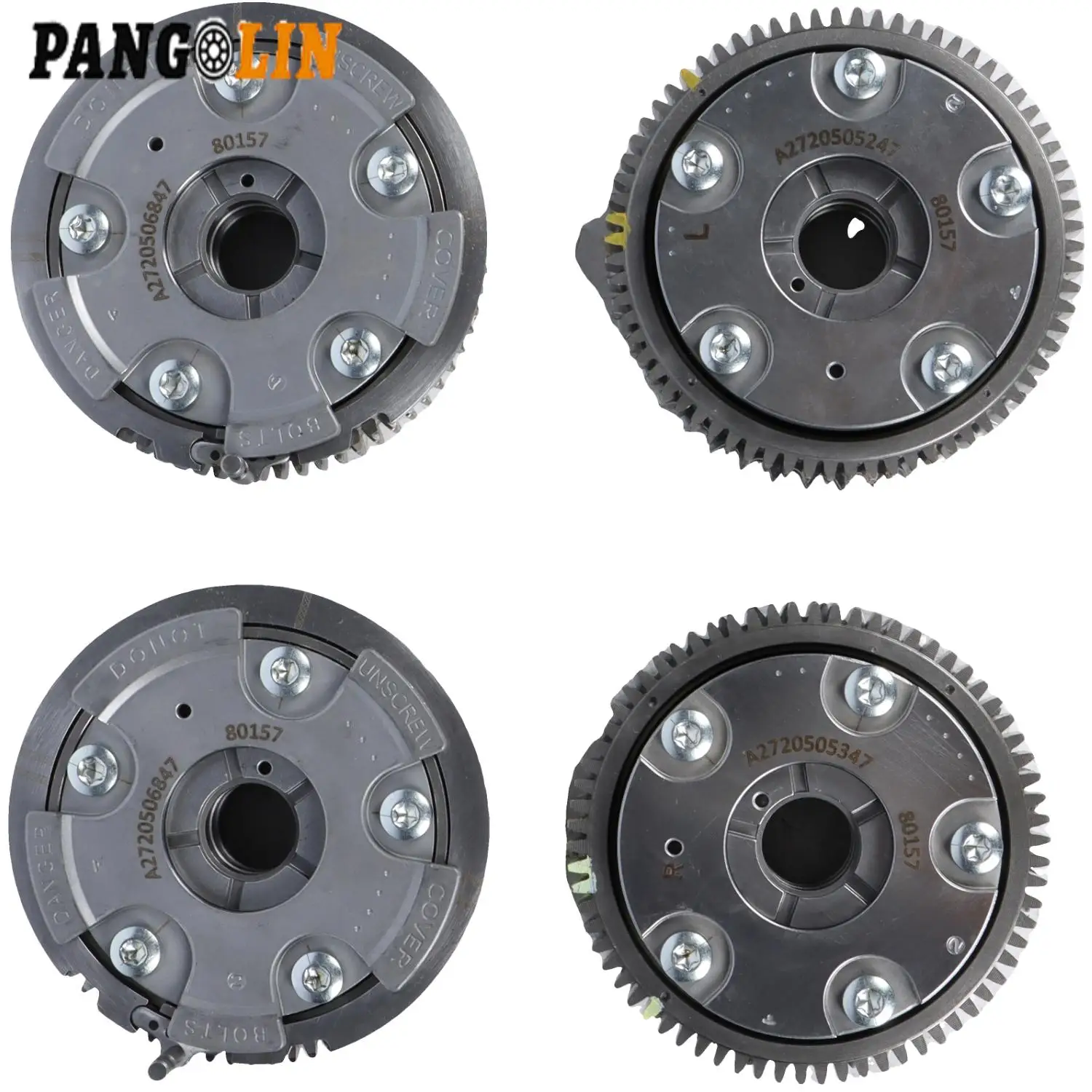 

4 шт. M272 регуляторы впускного и выхлопного распределительного вала двигателя 2720505347 для Mercedes-Benz C350 E350 3,5 л автомобильные аксессуары Запчасти