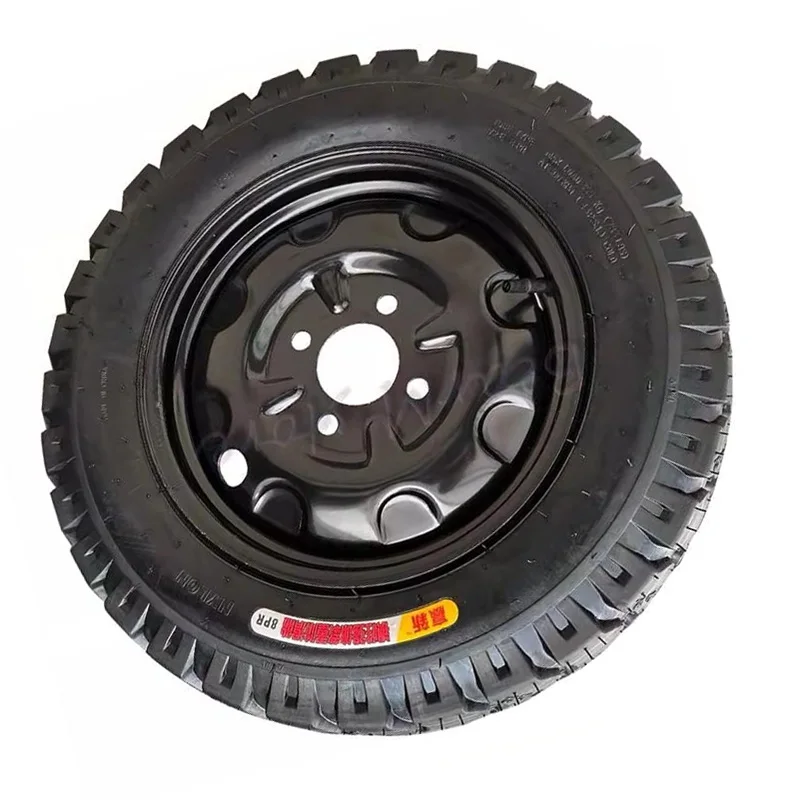 3.75-12 375-12 Inch electric tricycle motorcycle scooter Wheel Tire Tyre with steel rim hub