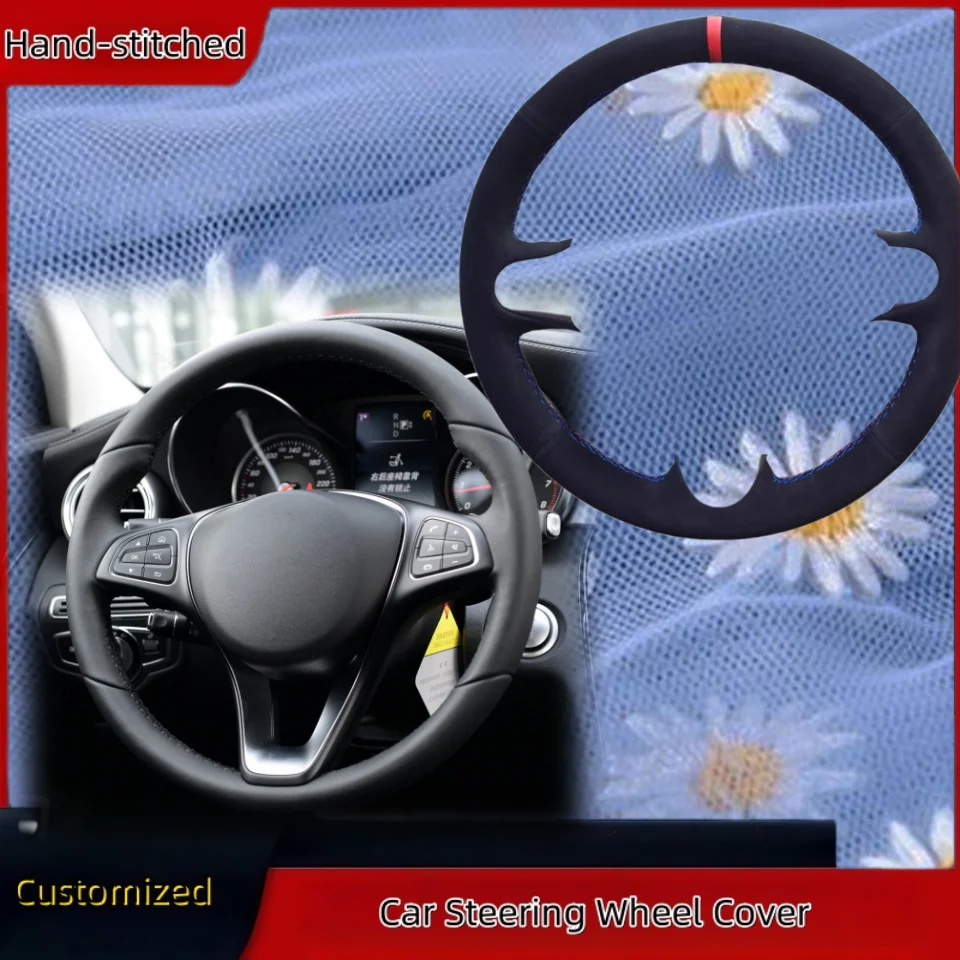 

Custom Carbon Fiber Leather Steering Wheel Cover For BMW F87 M2 F80 M3 F82 M4 M5 F12 F13 M6 F85 X5 M F86 F33 X6 M F3 Accessories