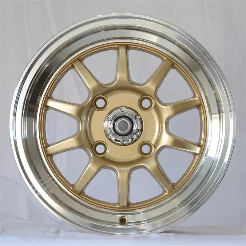 Small Auto Parts 14-inch Gold Wheels Concave Wheels Alloy Wheels