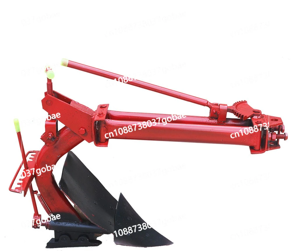 

8-15 Навесной плуг для мотоблока, двусторонний, для обработки почвы, с функцией переворачивания земли, тип плужного лезвия