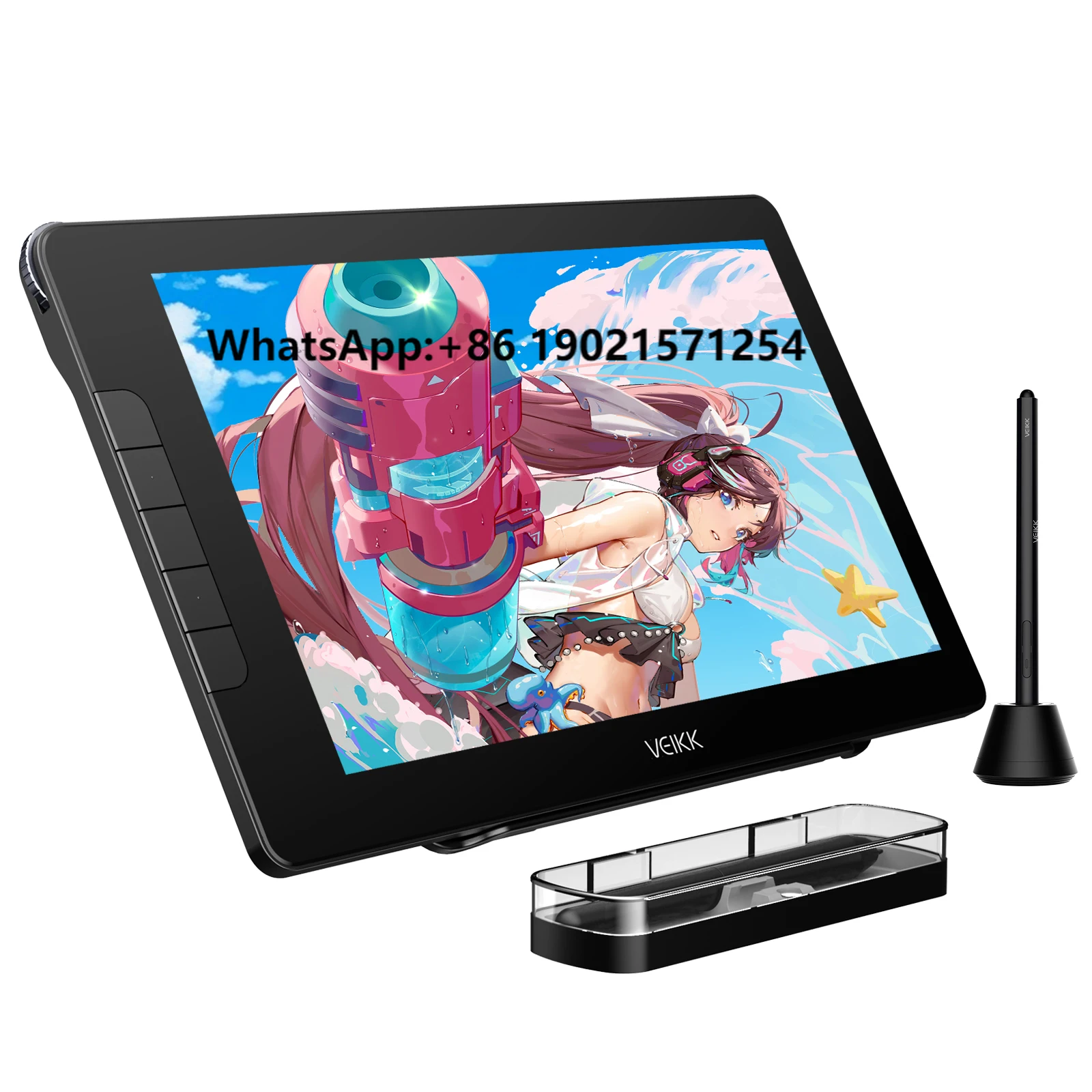 

VEIKK VK1600 Professional High-Sensitive Pressure Drawing Tablet Display Tool Stock Available