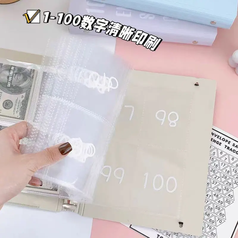 

25pcs Transparent A5 Binder Sleeves Photo Album Binder Refill Inner Cards Photocard Bags Pockets Photocard Holder Storage