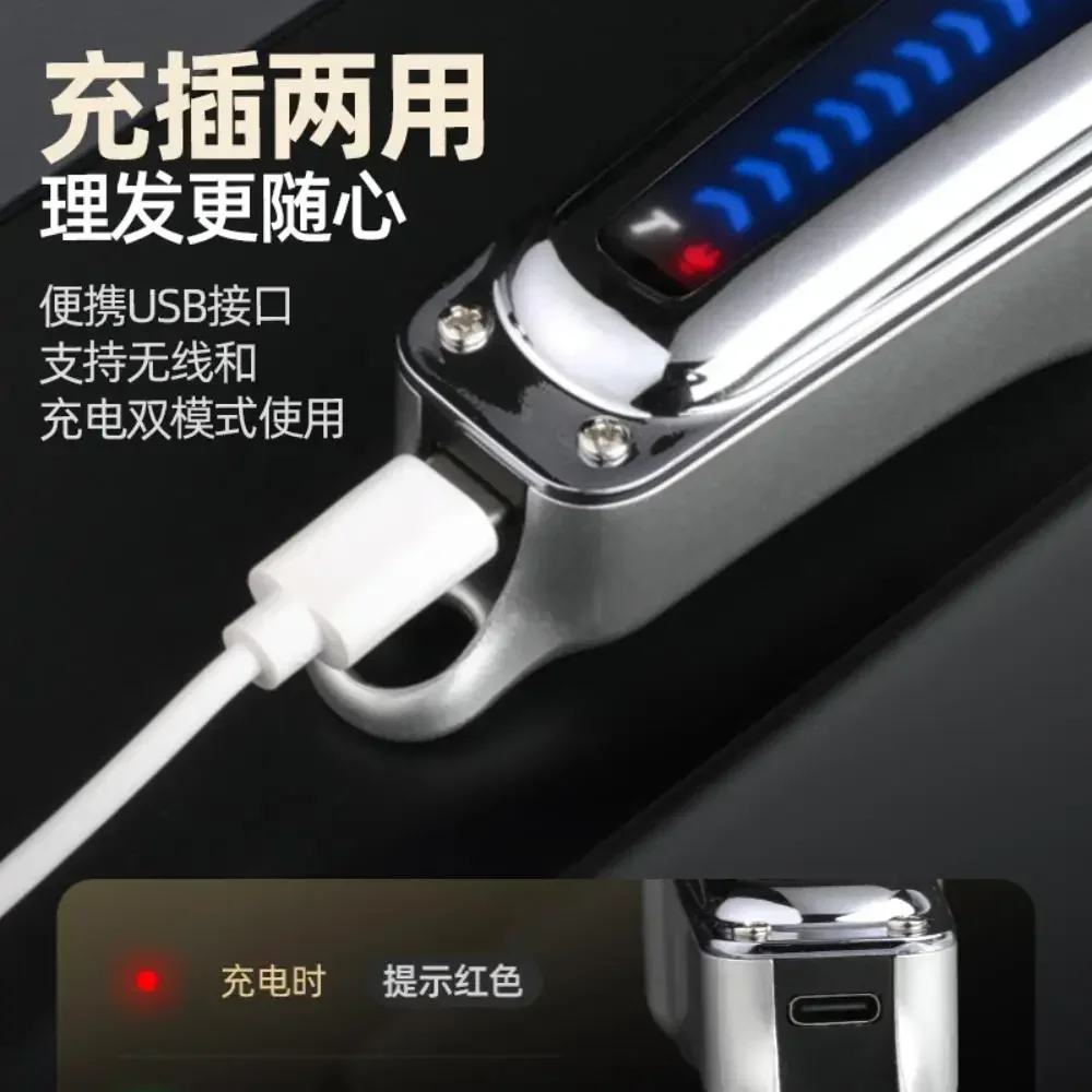 يمكن استخدام ماكينة قص الشعر القابلة لإعادة الشحن للرجال والنساء والكبار والأطفال والأطفال ومصففي الشعر لتقليم الشعر