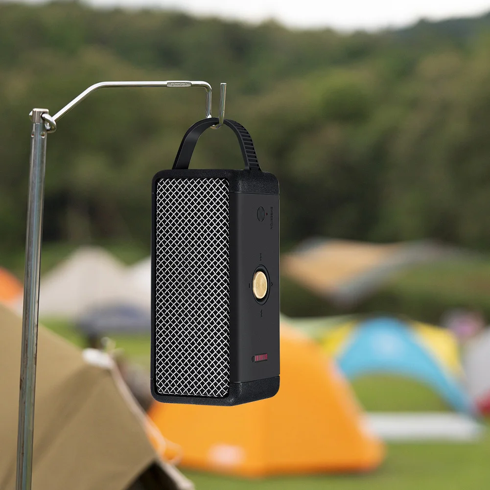 손잡이가 있는 접이식 보호 커버 스피커 커버 먼지 방지 교체 부품 액세서리 마샬 엠버튼 II / 엠버튼용