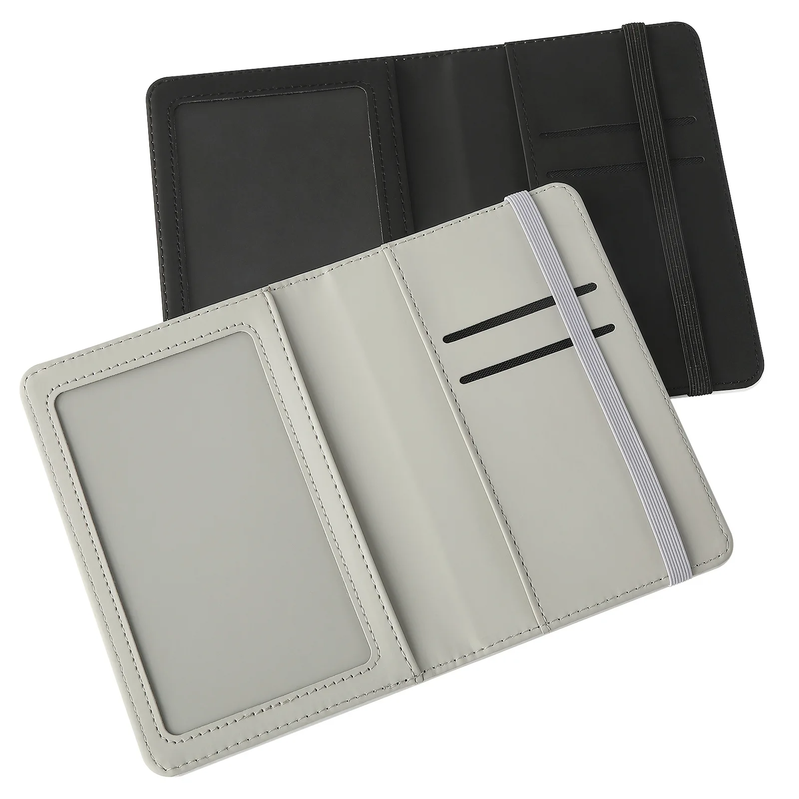 5pcs/lot Sublimation Blank Passport Book, Heat Transfer Printing Travel Passport Holder, Card Slot Case Bag view 6