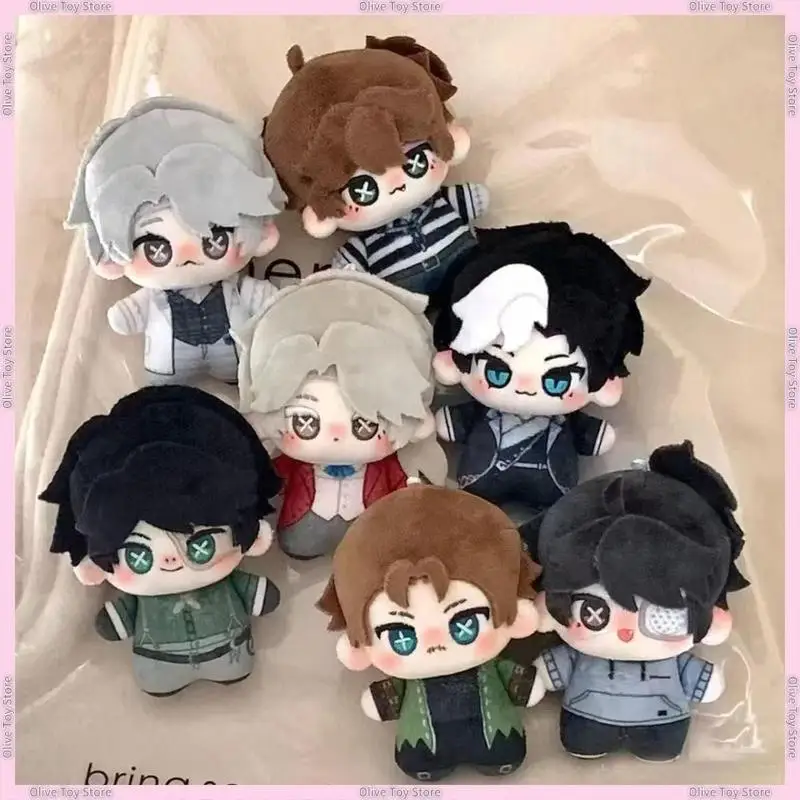 

10 см Identity V Kawaii кукла исследователь парфюмер заключенный кулон хлопковая кукла игровая периферия для девочек и мальчиков вентилятор игрушка на день рождения кукла подарок