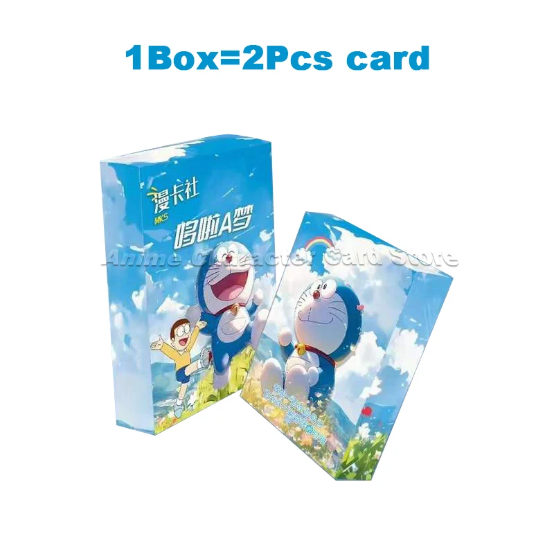 New Doraemon Card Anime Tinker Bell Robot Cats Blue Fat People Table Playing Games Collection Cards Children's Christmas Gifts