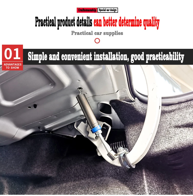 Kofferraum Deckel Start Lift Einstellbare Metall Frühling Gerät Für Honda Accord Crider Integra City Civic Auto Boot Stamm Frühling Gerät – Detail 8