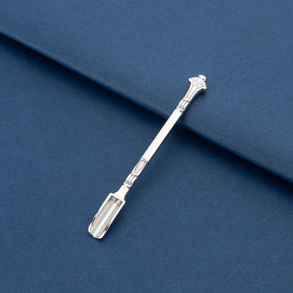 1/5/10Pcs Metal Small Spoon Tool With Mini Shovel for Powder Medicine Measurement Cigarette Accessories