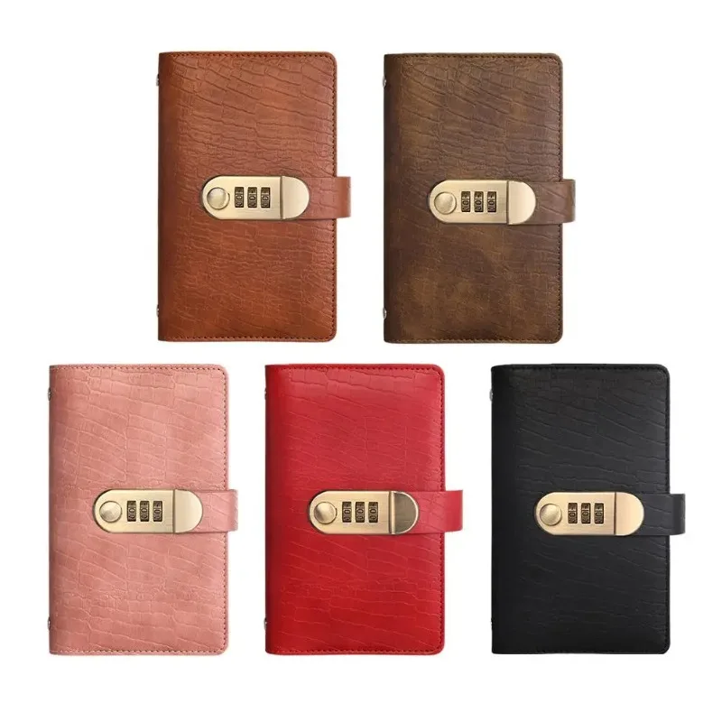 Waterproof Fixed Deposit Book Easy and Fun Multi Pockets Budget Bill Organizer Save Money with Password Lock ﻿