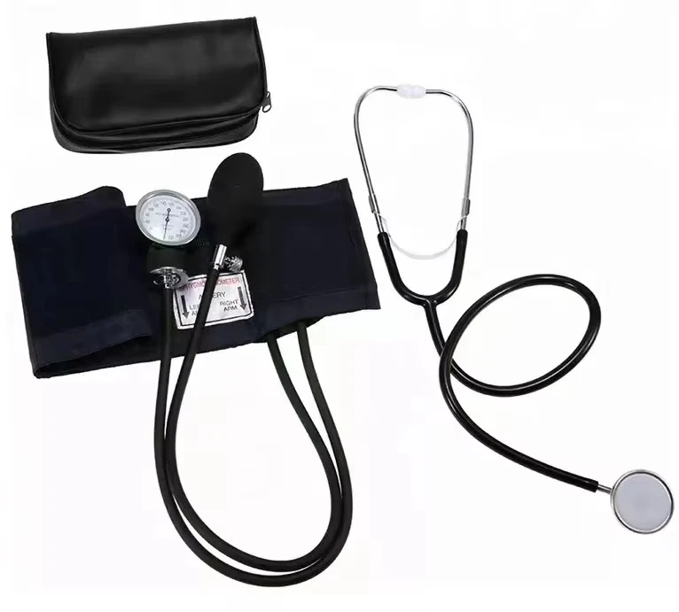 ABX Manual Blood Pressure Monitor Diastolic Sphygmomanometer Double-sided Medical Doctor Stethoscope Sphygmomanometer Cuff Home