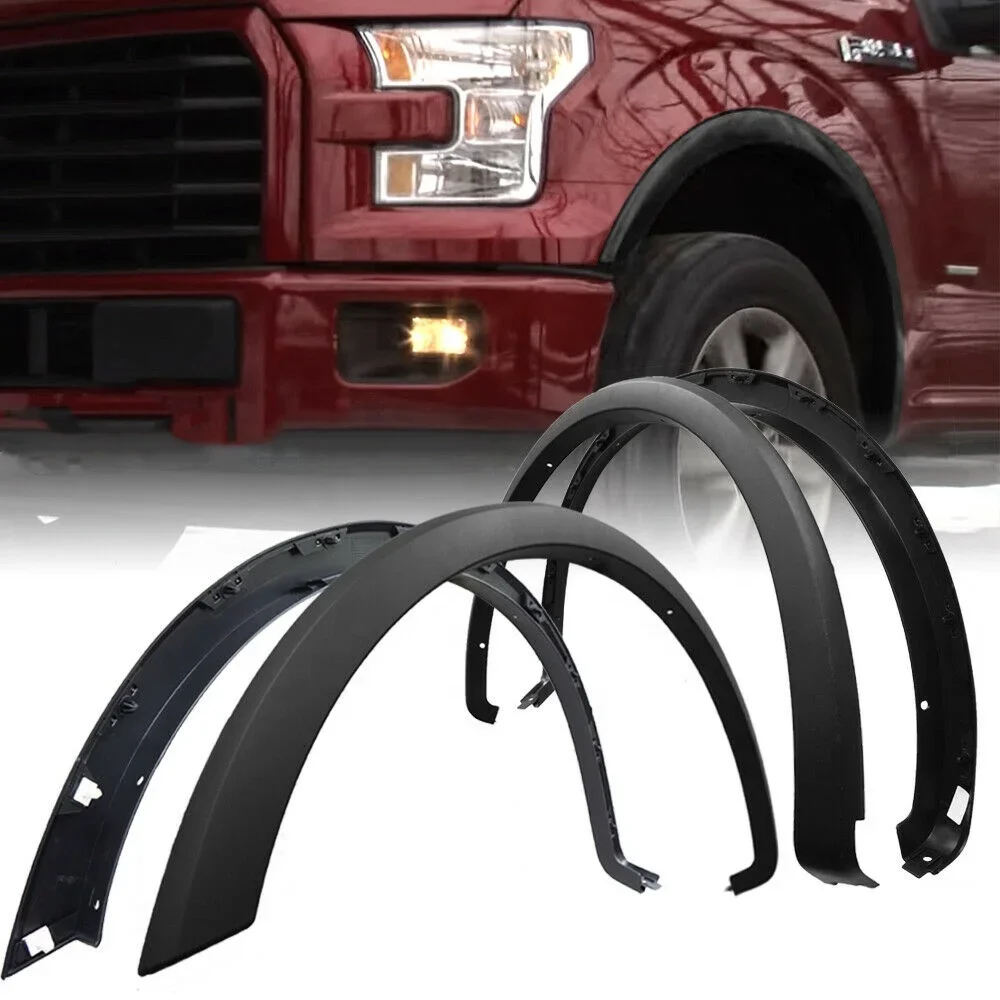 High quality Fender Flares used for 2009-2014 Ford F150 Fender Flare Kit support OEM customization